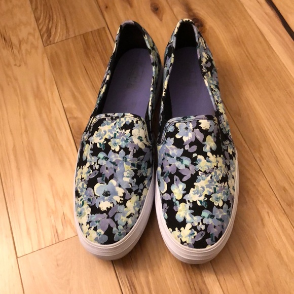 Ked’s Double Decker Floral Slip Ons